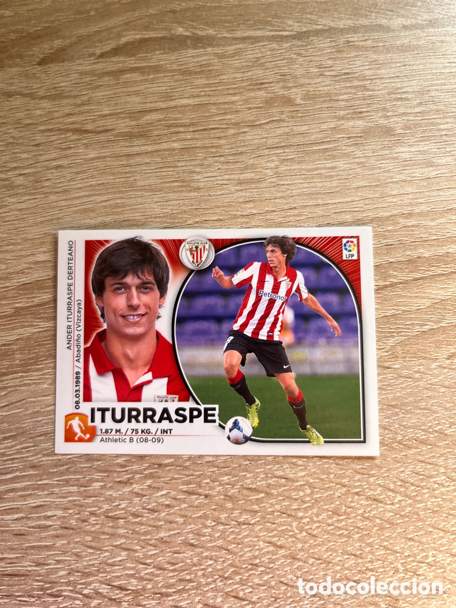 Cromos de f&uacute;tbol: ITURRASPE LIGA ESTE EDICIONES ESTE 2014 2015 14 15 ATHLETIC CLUB DE BILBAO
