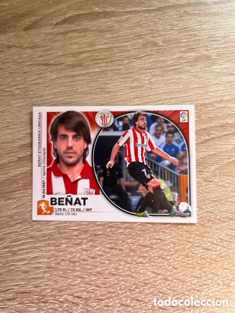 Cromos de f&uacute;tbol: BE&Ntilde;AT LIGA ESTE EDICIONES ESTE 2014 2015 14 15 ATHLETIC CLUB DE BILBAO