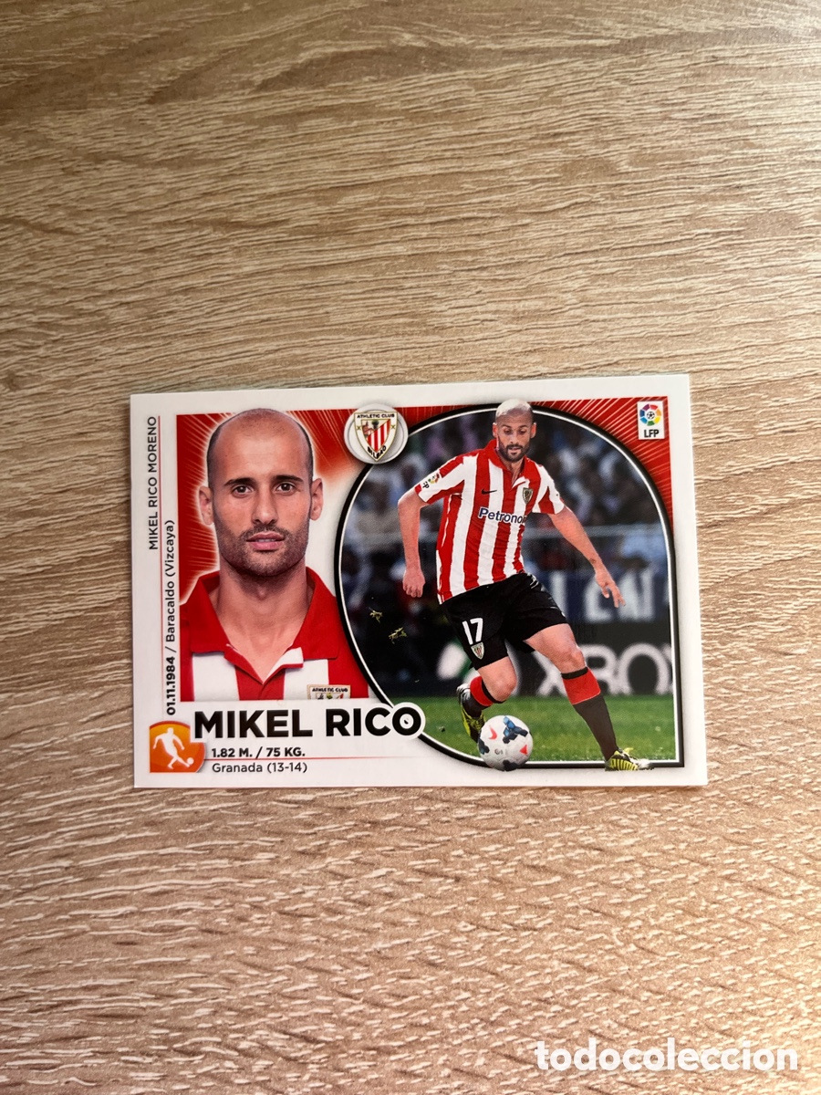 Cromos de f&uacute;tbol: MIKEL RICO LIGA ESTE EDICIONES ESTE 2014 2015 14 15 ATHLETIC CLUB DE BILBAO