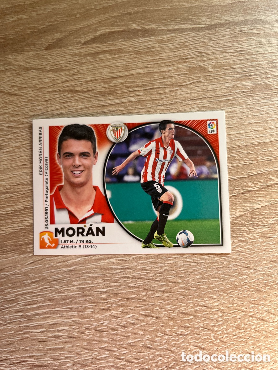 Cromos de f&uacute;tbol: MORAN LIGA ESTE EDICIONES ESTE 2014 2015 14 15 ATHLETIC CLUB DE BILBAO