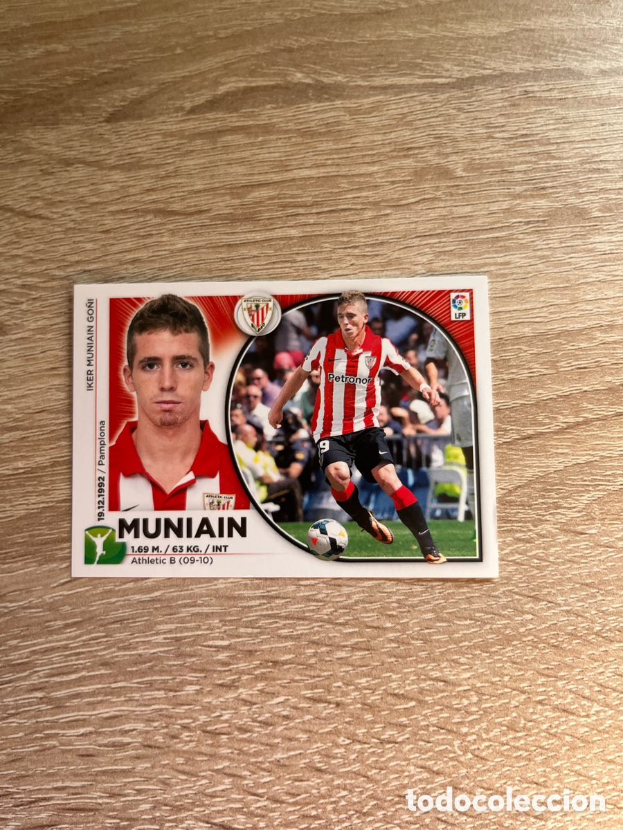 Cromos de f&uacute;tbol: MUNIAIN LIGA ESTE EDICIONES ESTE 2014 2015 14 15 ATHLETIC CLUB DE BILBAO