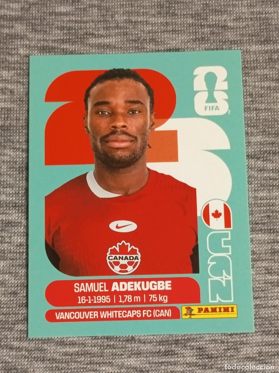 Cromos de f&uacute;tbol: ADEKUGBE CAN 5 STICKER MUNDIAL 2026 PANINI FIFA WORLD CUP NUEVO