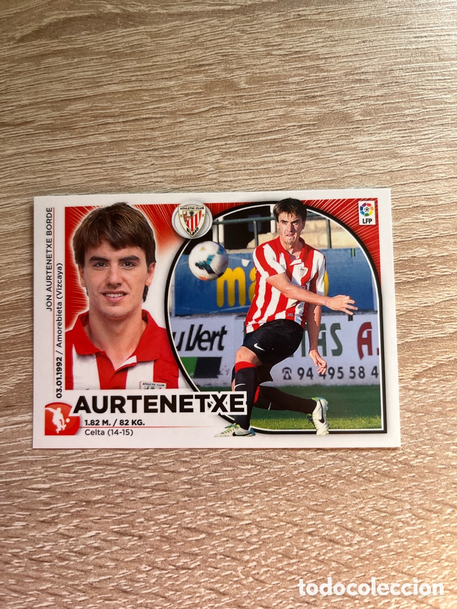 Cromos de f&uacute;tbol: AURTENETXE LIGA ESTE EDICIONES ESTE 2014 2015 14 15 ATHLETIC CLUB DE BILBAO