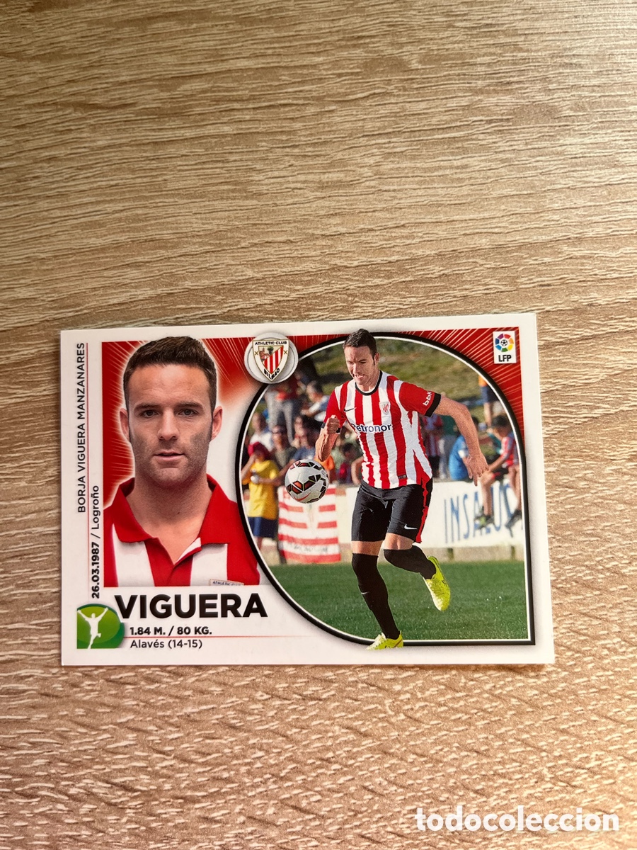 Cromos de f&uacute;tbol: 6 VIGUERA &Uacute;LTIMOS FICHAJES LIGA ESTE EDICIONES ESTE 2014 2015 14 15 ATHLETIC CLUB DE BILBAO