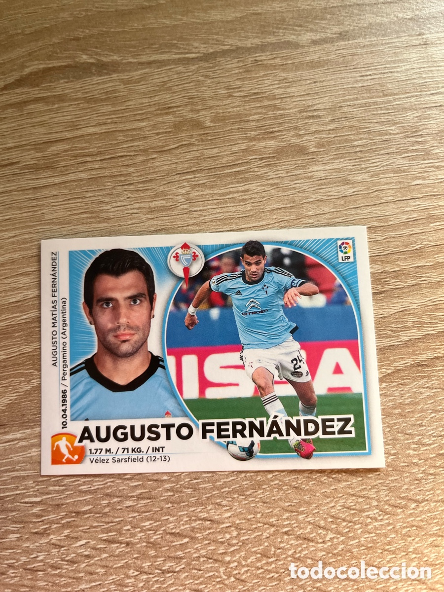 Cromos de f&uacute;tbol: AUGUSTO FERN&Aacute;NDEZ LIGA ESTE EDICIONES ESTE 2014 2015 14 15 CELTA DE VIGO