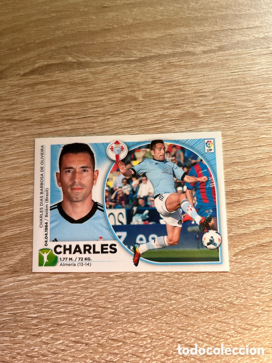 Cromos de f&uacute;tbol: CHARLES LIGA ESTE EDICIONES ESTE 2014 2015 14 15 CELTA DE VIGO