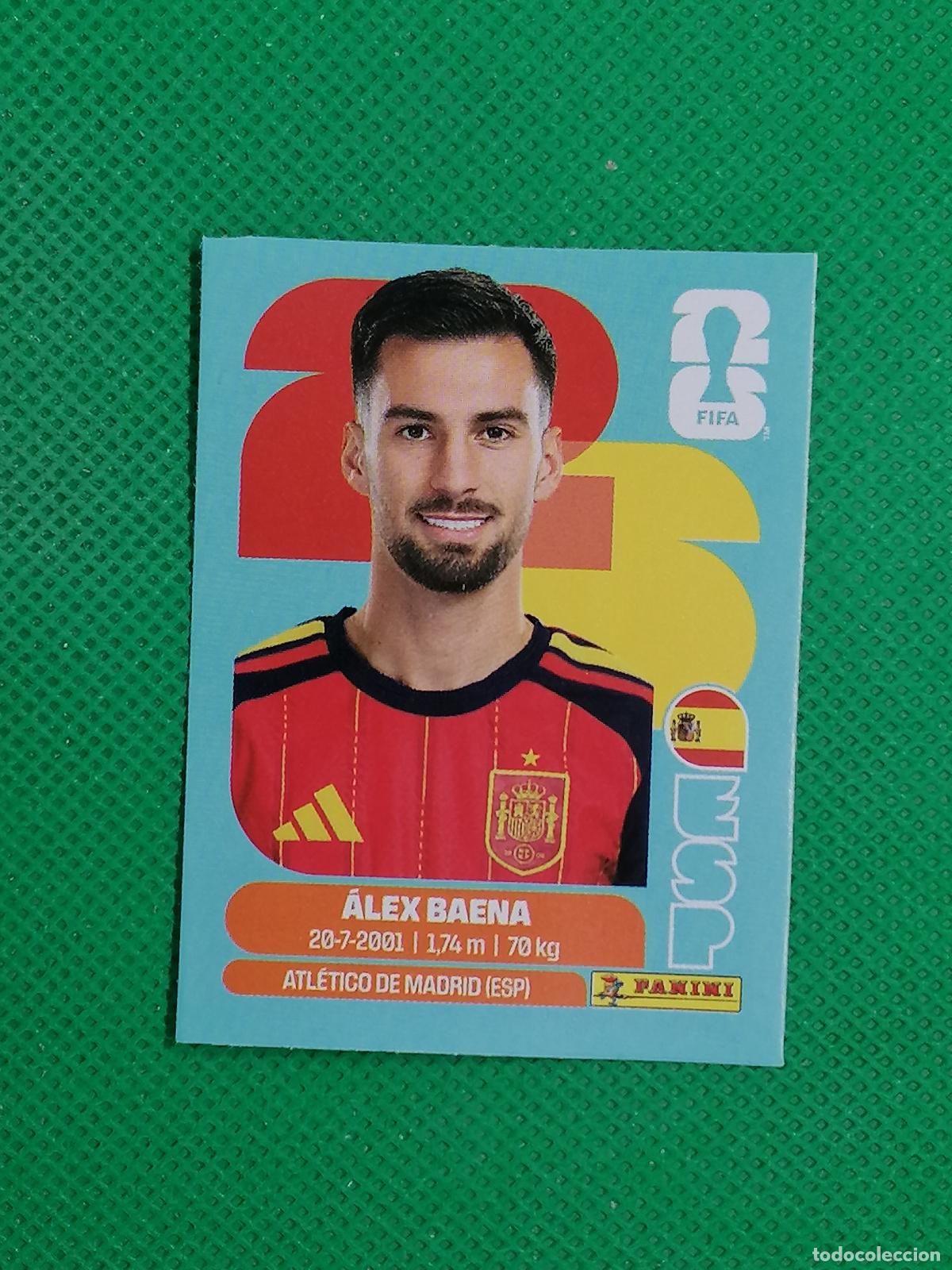 Cromos de f&uacute;tbol: ESP J 5 ESPJ5 ALEX BAENA ESPA&Ntilde;A ACTUALIZACION JUGON⚽ PANINI FIFA MUNDIAL WORLD CUP 26 2026 STICKER ⚽