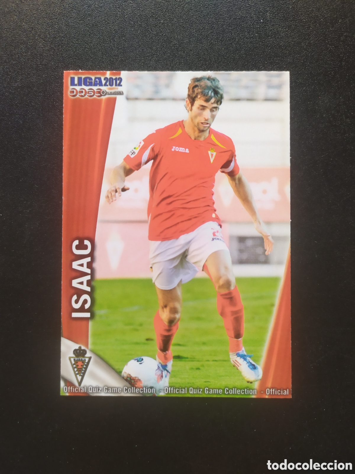 Cromos de f&uacute;tbol: Mundicromo fichas Liga 2011 2012 11 12 Isaac n&deg; 1126 Murcia