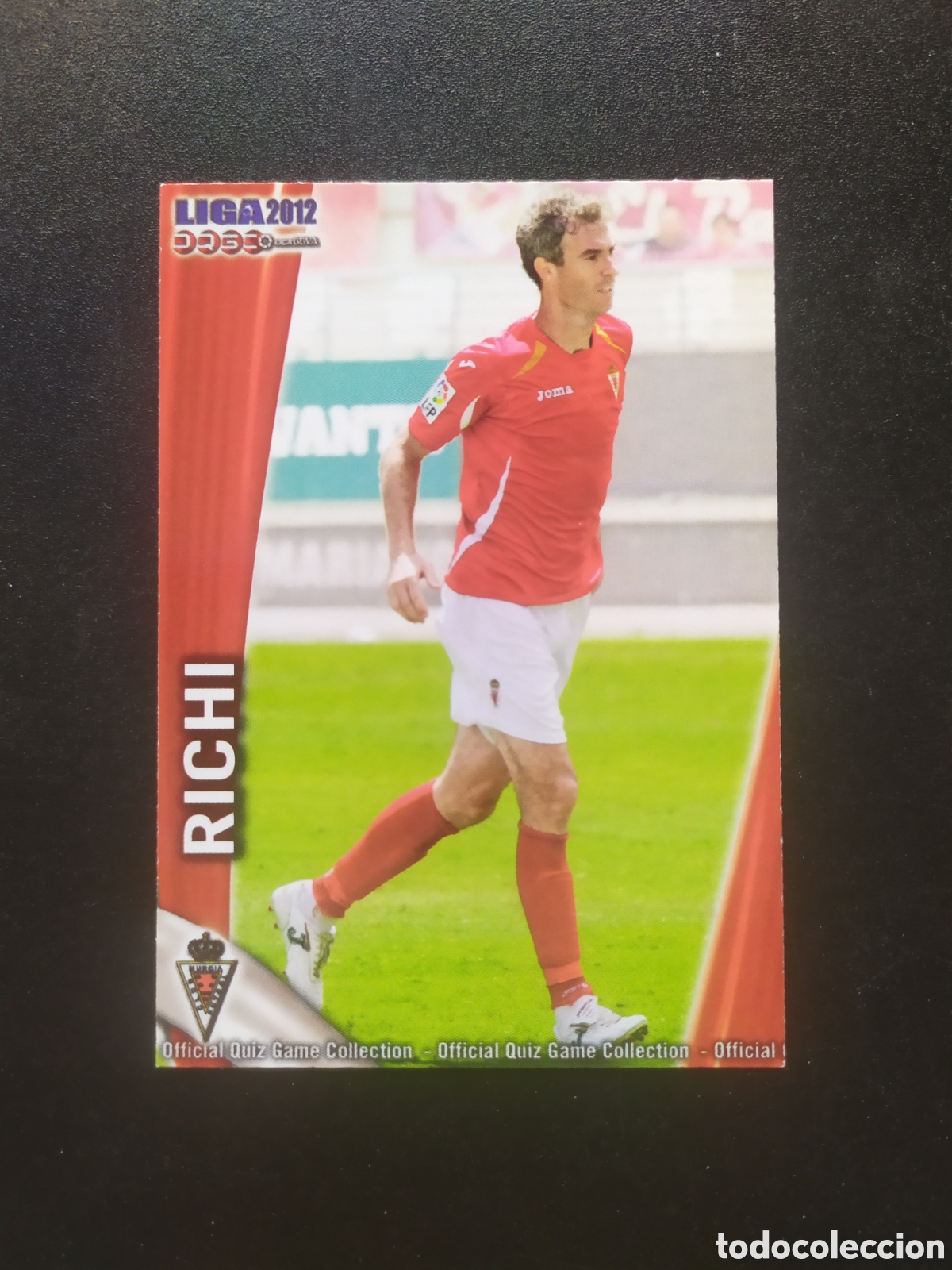 Cromos de f&uacute;tbol: Mundicromo fichas Liga 2011 2012 11 12 Richi n&deg; 1125 Murcia