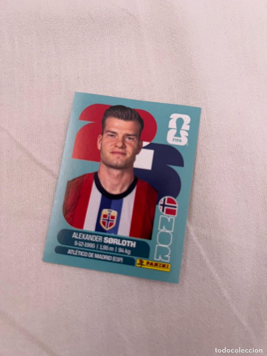 Fu&szlig;ball-Sticker: ALEXANDER SORLOTH SELECCI&Oacute;N NORUEGA 16 PANINI MUNDIAL FIFA WORLD CUP 2026 PANINI