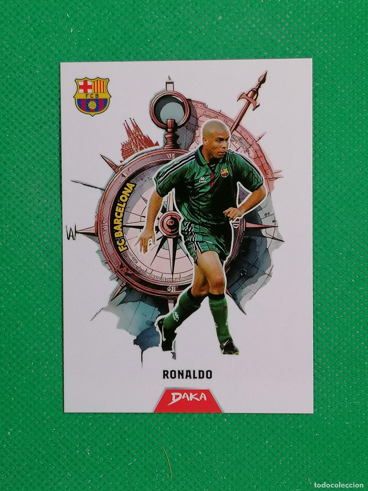 Cromos de f&uacute;tbol: CA-1 RONALDO COMPASS ASTRAY ⚽ DAKA TOP AUDIENCE BARCELONA 2025 2026 25 26 ⚽
