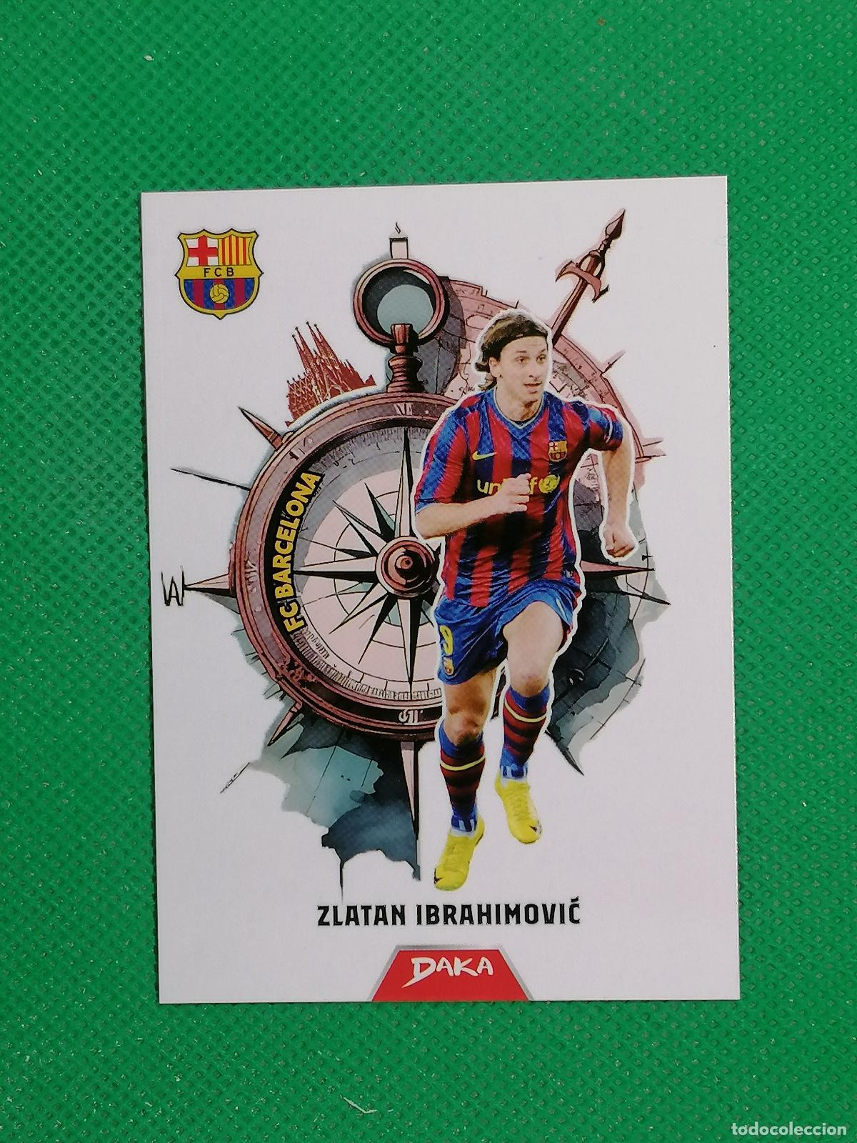 Cromos de f&uacute;tbol: CA-6 ZLATAN IBRAHIMOVIC COMPASS ASTRAY ⚽ DAKA TOP AUDIENCE BARCELONA 2025 2026 25 26 ⚽