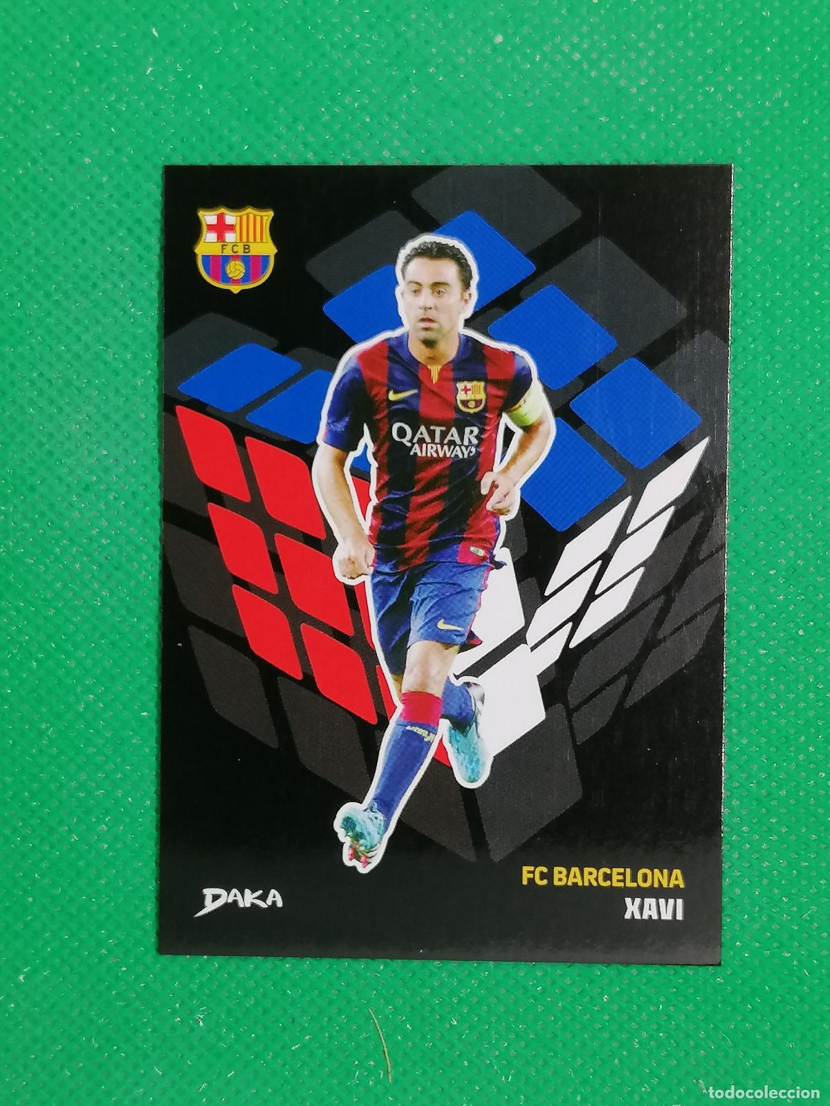 Cromos de f&uacute;tbol: GC-29 XAVI GREEN FIELD CUBE ⚽ DAKA TOP AUDIENCE BARCELONA 2025 2026 25 26 ⚽