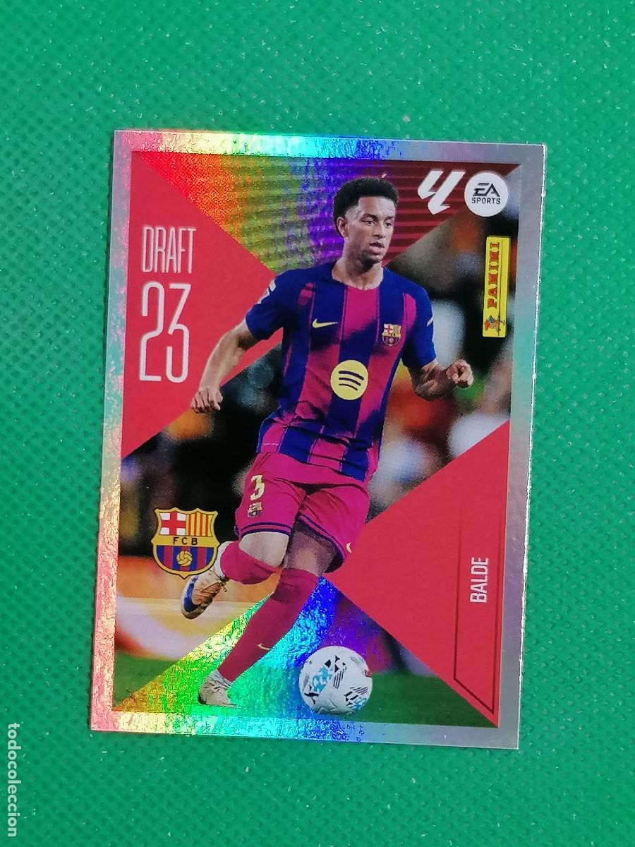 Cartes &agrave; collectionner de Football: 2 BALDE BARCELONA DRAFT 23 ⚽ PANINI LIGA ESTE 26 27 2026 2027 ⚽