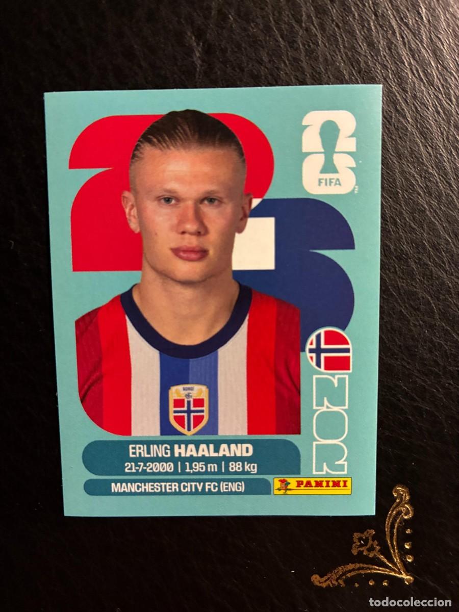Cromos de Futebol: NOR 15 ERLING HAALAND NOR15 NORUEGA FIFA WORLD CUP MUNDIAL 2026 26 PANINI