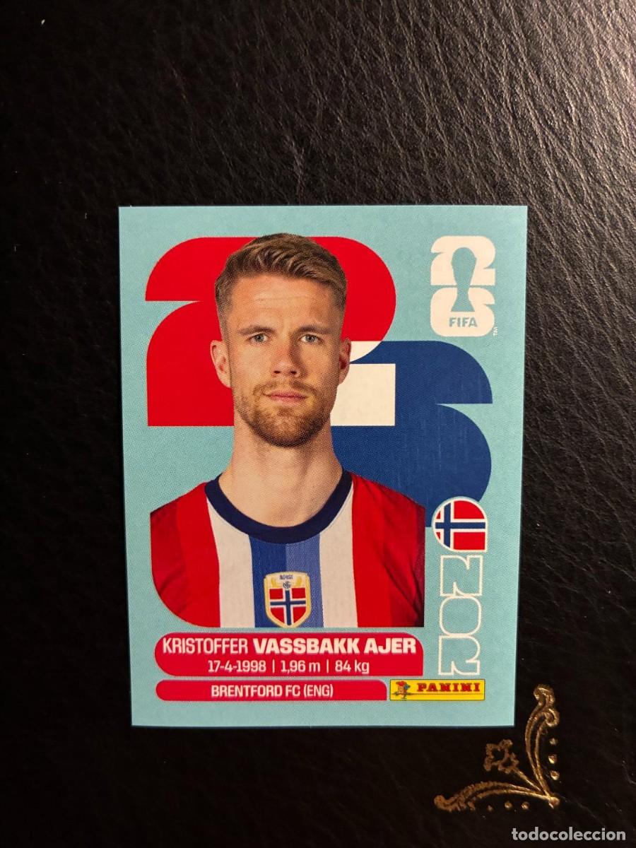 Figurine di Calcio: NOR 5 VASSBAKK AJER NOR5 NORUEGA FIFA WORLD CUP MUNDIAL 2026 26 PANINI