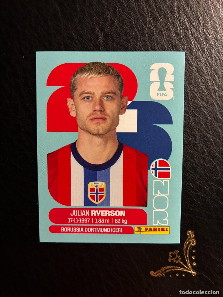 Figurine di Calcio: NOR 3 JULIAN RYERSON NOR3 NORUEGA FIFA WORLD CUP MUNDIAL 2026 26 PANINI