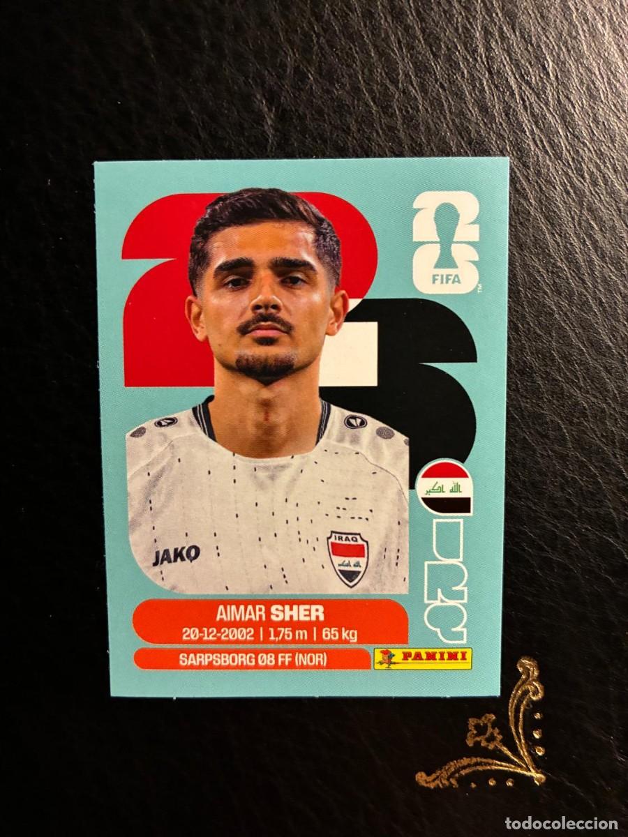 Cromos de f&uacute;tbol: IRQ15 AIMAR SHER IRQ15 IRAQ FIFA WORLD CUP MUNDIAL 2026 26 PANINI