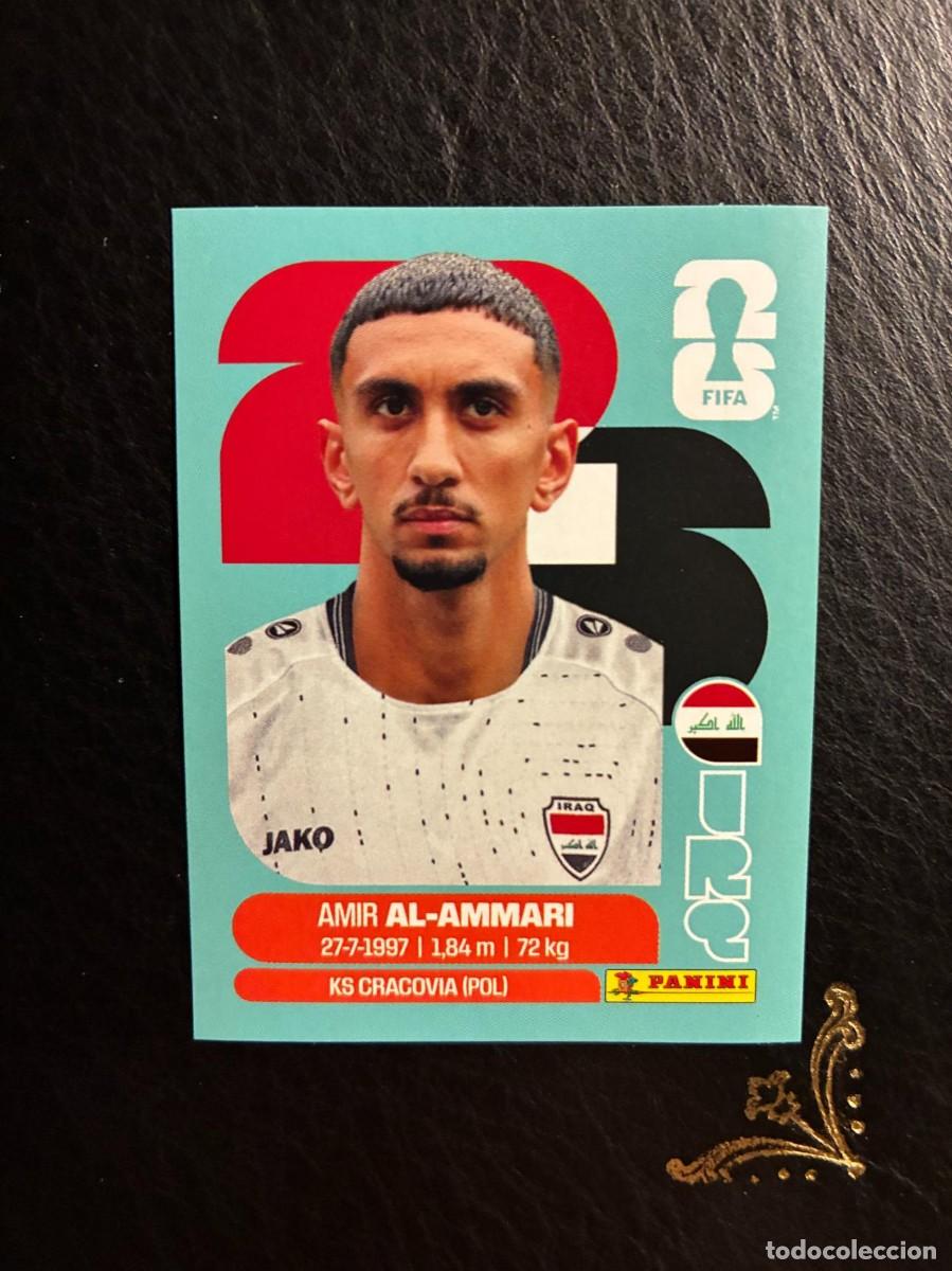 Figurine di Calcio: IRQ10 AMIR AL-AMMARI IRQ10 IRAQ FIFA WORLD CUP MUNDIAL 2026 26 PANINI