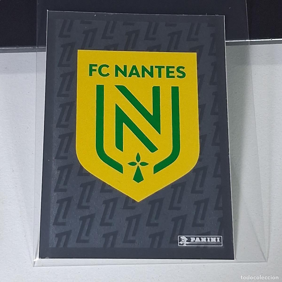 Figurine di Calcio: B40 291 ESCUDO LOGO BADGE NANTES CROMO FUTBOL PANINI LIGUE 1 FOOT 24-25 LIGA FRANCIA 2024-2025
