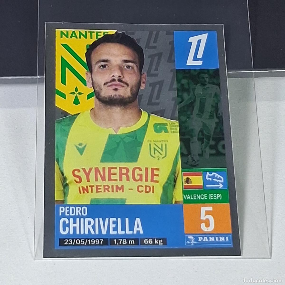 Fu&szlig;ball-Sticker: B41 304 PEDRO CHIRIVELLA NANTES CROMO FUTBOL PANINI LIGUE 1 FOOT 24-25 LIGA FRANCIA 2024-2025