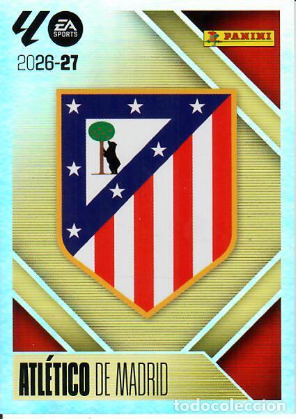 Fu&szlig;ball-Sticker: CROMO PANINI LIGA ESTE 26 27 - N&ordm; 1 - ESCUDO - ATL&Eacute;TICO DE MADRID