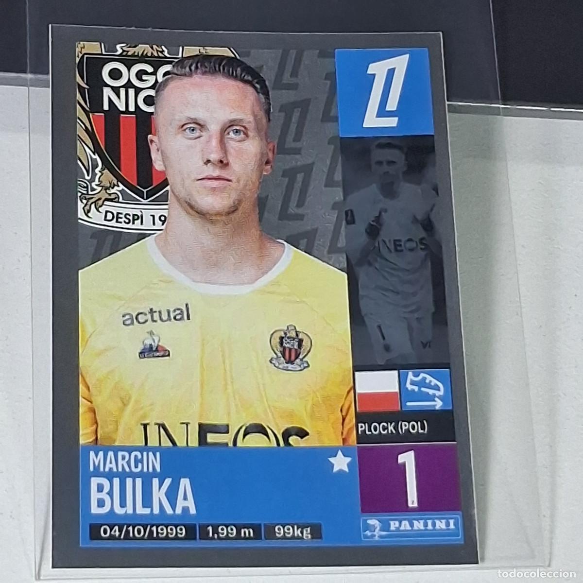 Cromos de f&uacute;tbol: B41 325 MARCIN BULKA NICE CROMO FUTBOL PANINI LIGUE 1 FOOT 24-25 LIGA FRANCIA 2024-2025