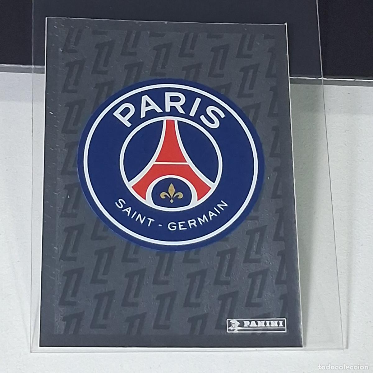 Cromos de f&uacute;tbol: B41 349 ESCUDO PARIS SAINT GERMAIN PSG CROMO FUTBOL PANINI LIGUE 1 FOOT 24-25 LIGA FRANCIA 2024-2025