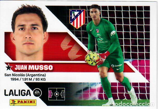 Cromos de f&uacute;tbol: CROMO PANINI LIGA ESTE 26 27 - N&ordm; 4 - MUSSO - ATL&Eacute;TICO DE MADRID