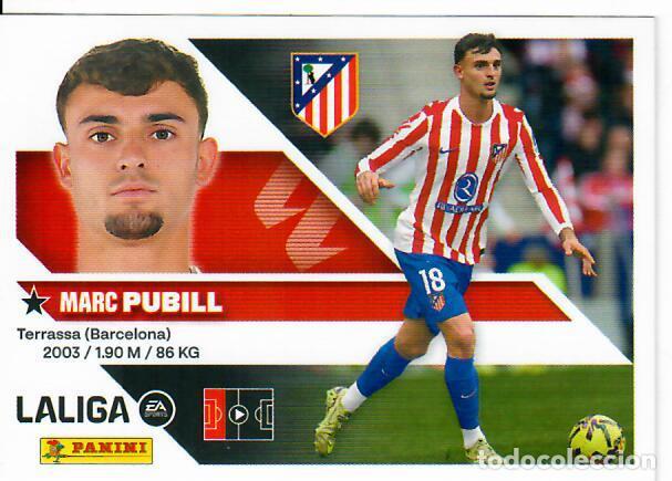 Cromos de f&uacute;tbol: CROMO PANINI LIGA ESTE 26 27 - N&ordm; 7 - PUBILL - ATL&Eacute;TICO DE MADRID