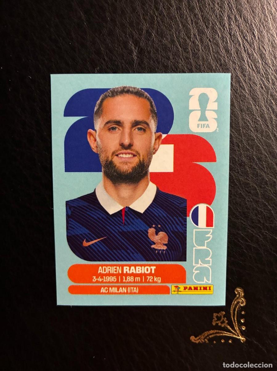 Cromos de f&uacute;tbol: FRA 12 ADRIEN RABIOT FRA12 FRANCIA FIFA WORLD CUP MUNDIAL 2026 26 PANINI