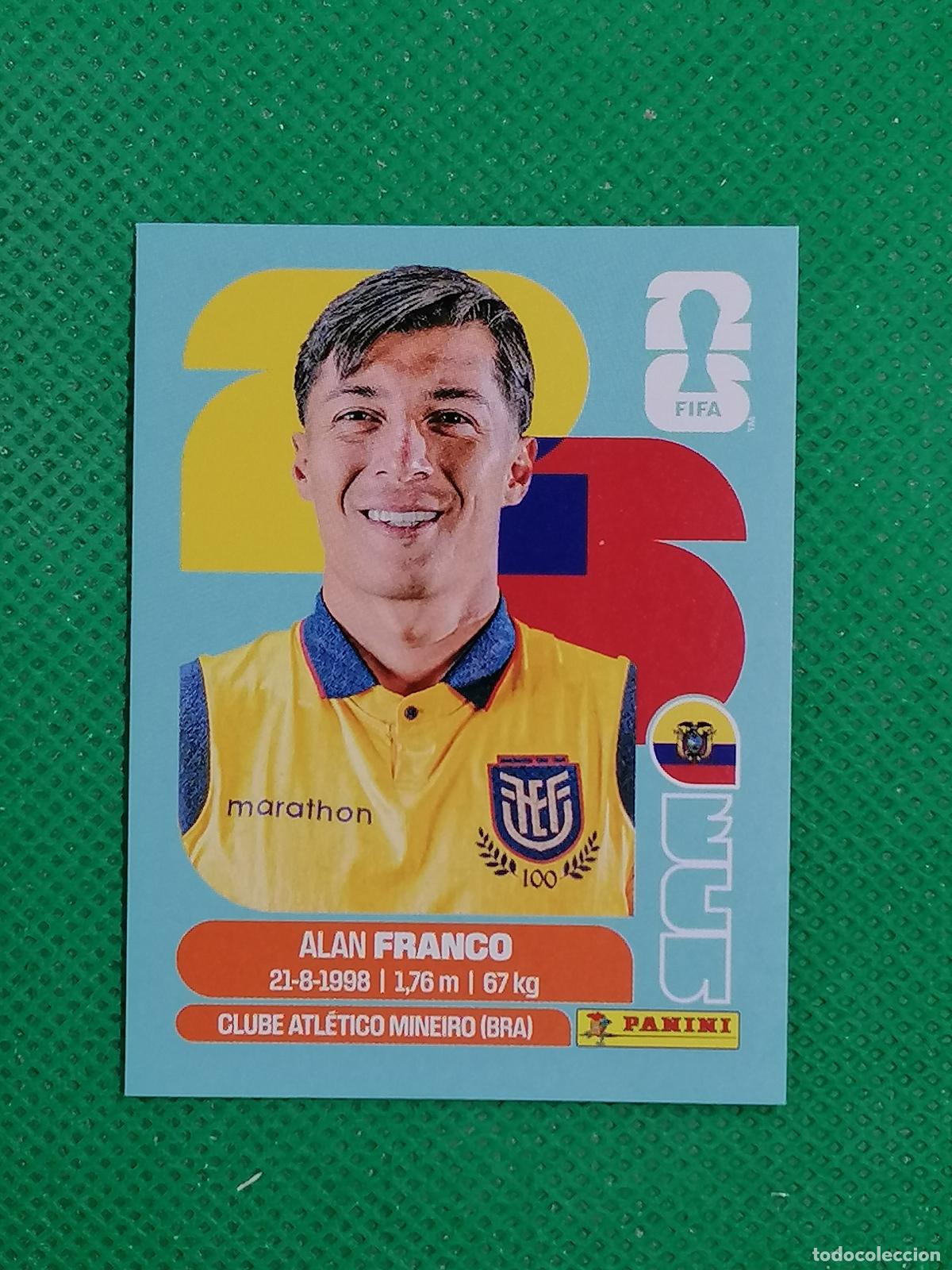 Cromos de f&uacute;tbol: ECU 10 ECU10 ALAN FRANCO ECUADOR ⚽ PANINI FIFA MUNDIAL WORLD CUP 26 2026 STICKER ⚽
