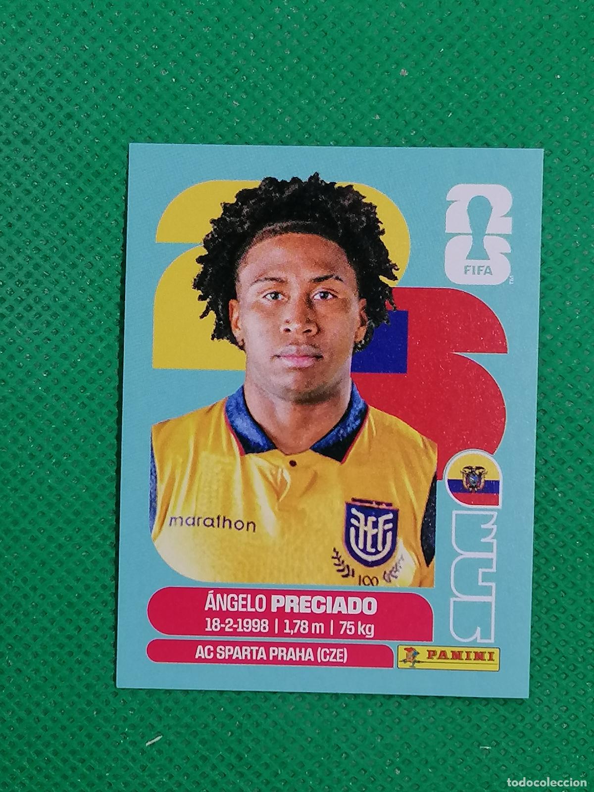 Cromos de f&uacute;tbol: ECU 7 ECU7 ANGELO PRECIADO ECUADOR ⚽ PANINI FIFA MUNDIAL WORLD CUP 26 2026 STICKER ⚽