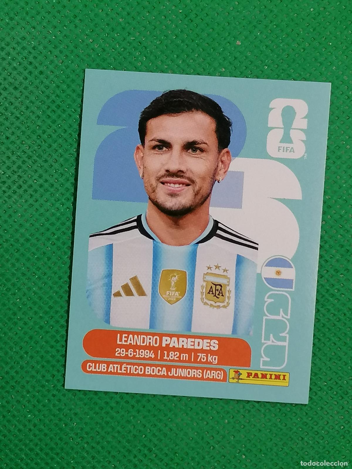 Cromos de f&uacute;tbol: ARG 12 ARG12 LEANDRO PAREDES ARGENTINA ⚽ PANINI FIFA MUNDIAL WORLD CUP 26 2026 STICKER ⚽