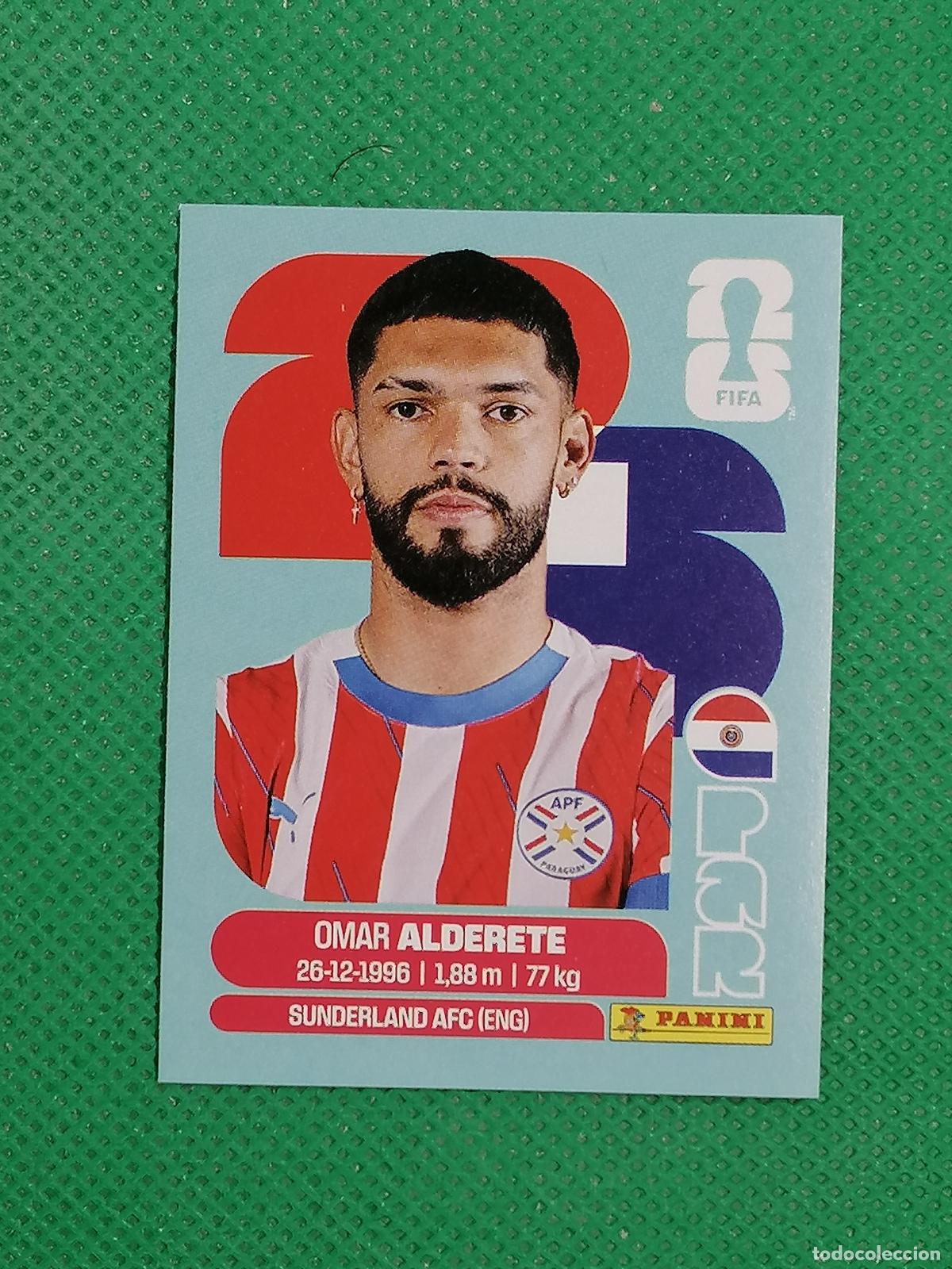 Cromos de f&uacute;tbol: PAR 7 PAR7 OIMAR ALDERETE PARAGUAY ⚽ PANINI FIFA MUNDIAL WORLD CUP 26 2026 STICKER ⚽