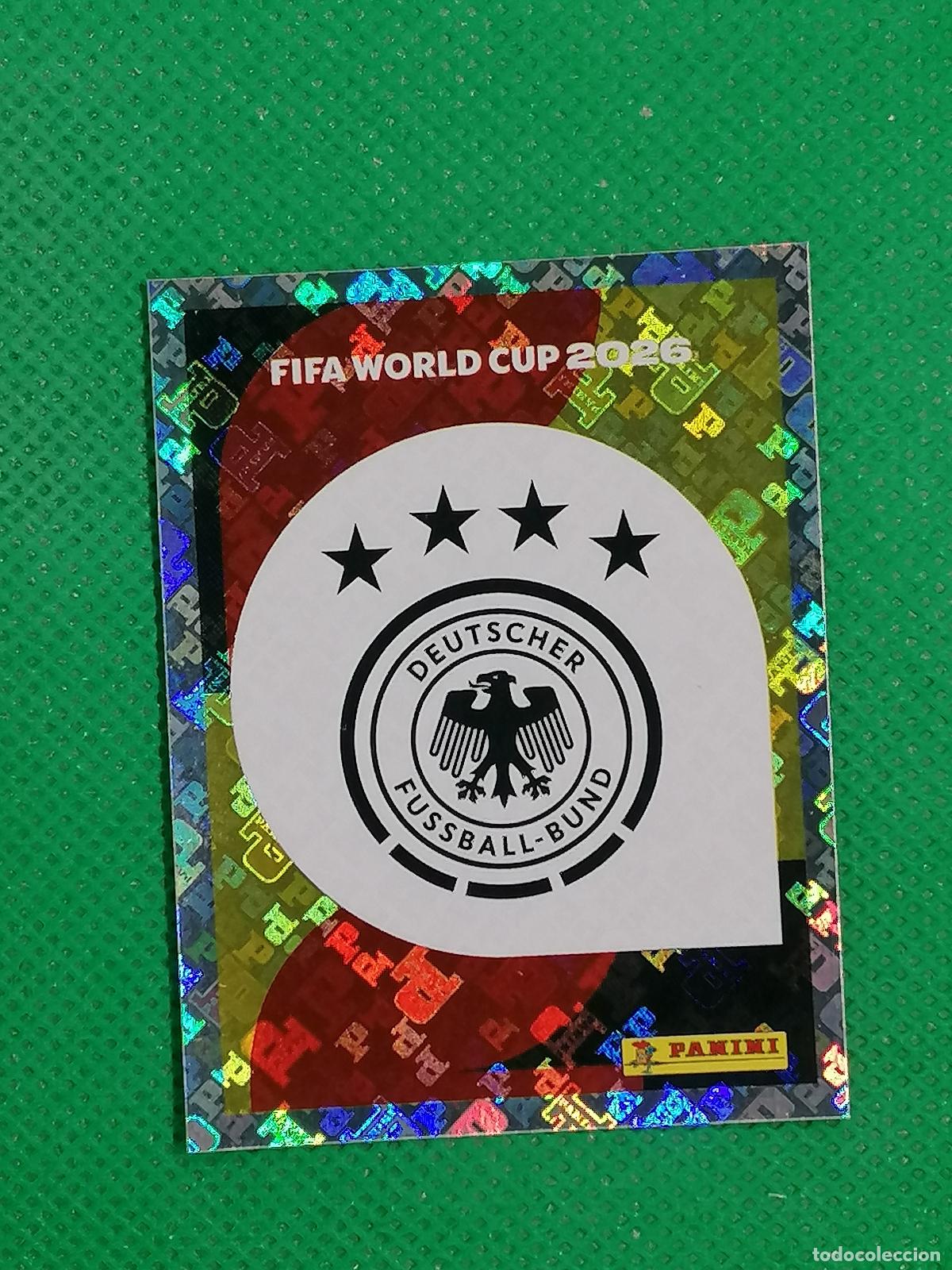 Cromos de f&uacute;tbol: GER 1 GER1 ESCUDO ALEMANIA ⚽ PANINI FIFA MUNDIAL WORLD CUP 26 2026 STICKER ⚽