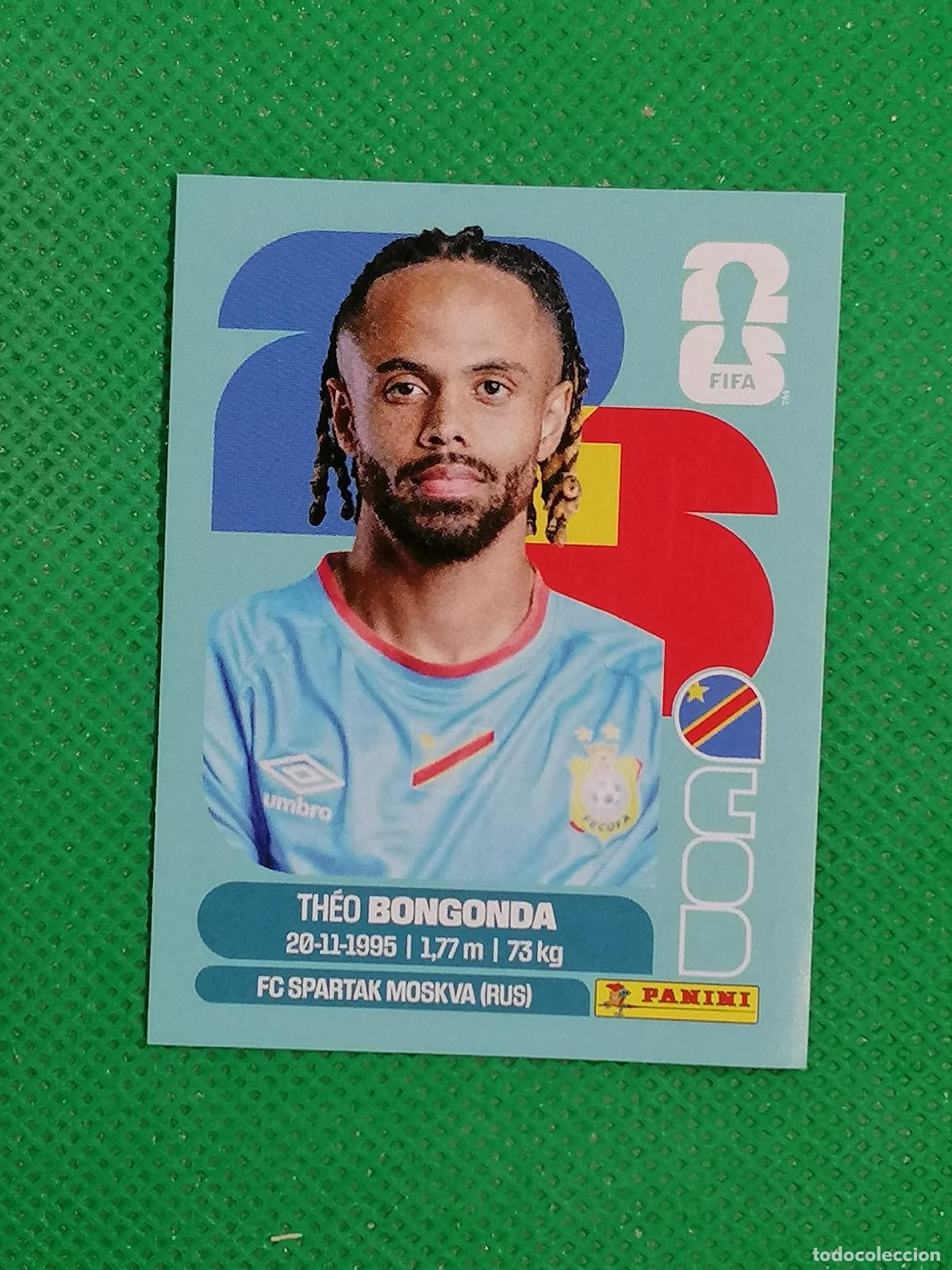 Cromos de f&uacute;tbol: COD 14 COD14 THEO BONGONDA REPUBLICA CONGO ⚽ PANINI FIFA MUNDIAL WORLD CUP 26 2026 STICKER ⚽