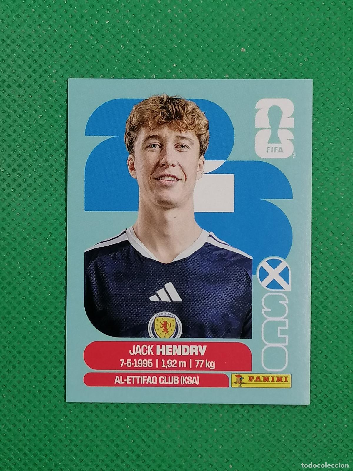 Cromos de f&uacute;tbol: SCO 3 SCO3 JACK HENDRY ESCOCIA ⚽ PANINI FIFA MUNDIAL WORLD CUP 26 2026 STICKER ⚽
