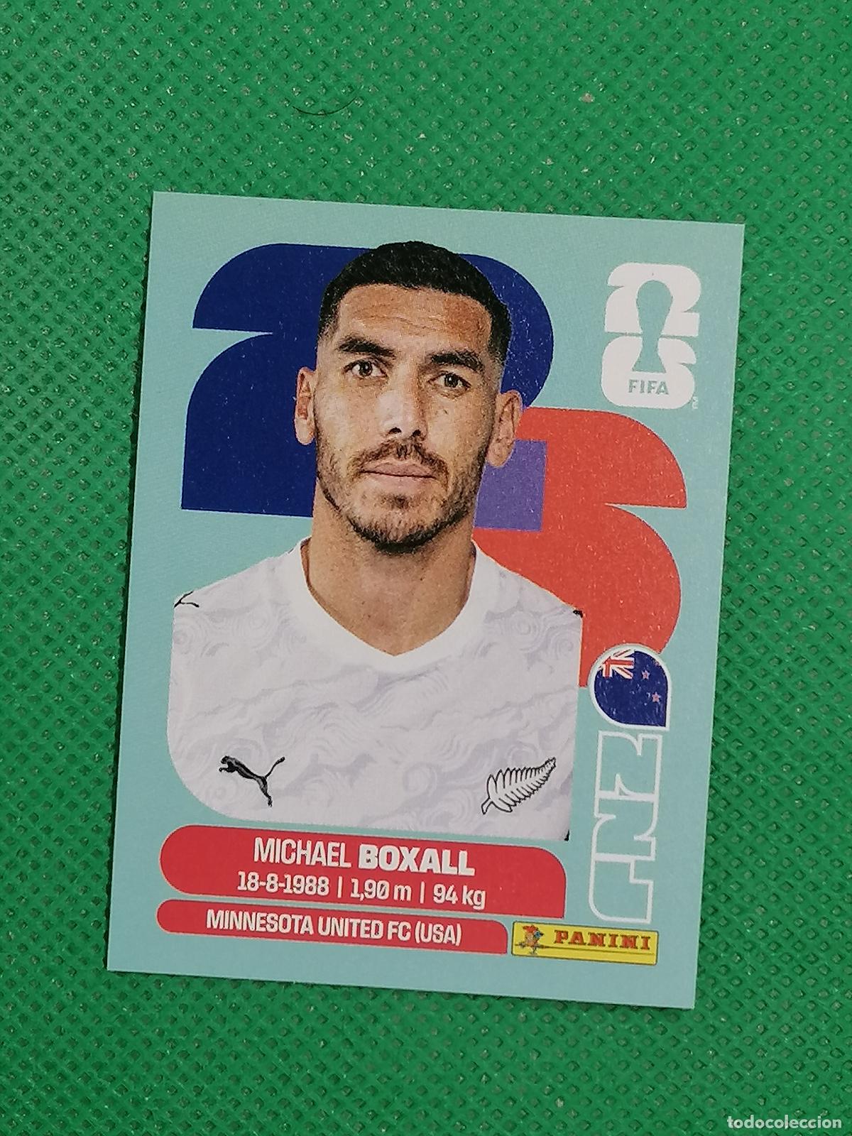 Football Stickers: NZL 4 NZL4 MICHAEL BOXALL NUEVA ZELANDA ⚽ PANINI FIFA MUNDIAL WORLD CUP 26 2026 STICKER ⚽