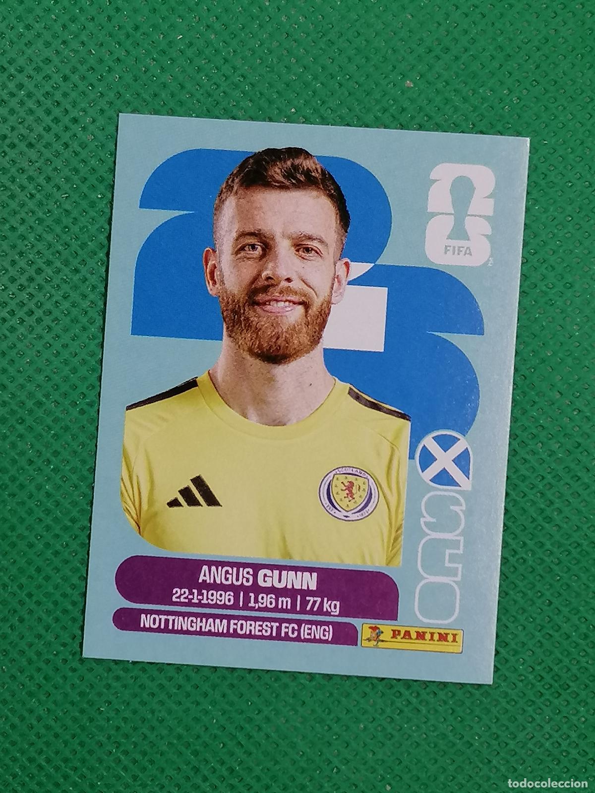 Football Stickers: SCO 2 SCO2 ANGUS GUNN ESCOCIA ⚽ PANINI FIFA MUNDIAL WORLD CUP 26 2026 STICKER ⚽