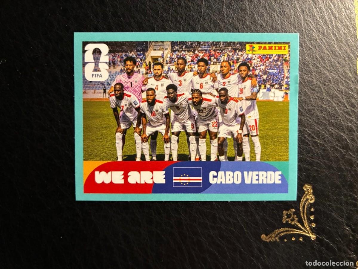 Fu&szlig;ball-Sticker: CPV 13 EQUIPO ALINEACION CPV13 CABO VERDE FIFA WORLD CUP MUNDIAL 2026 26 PANINI