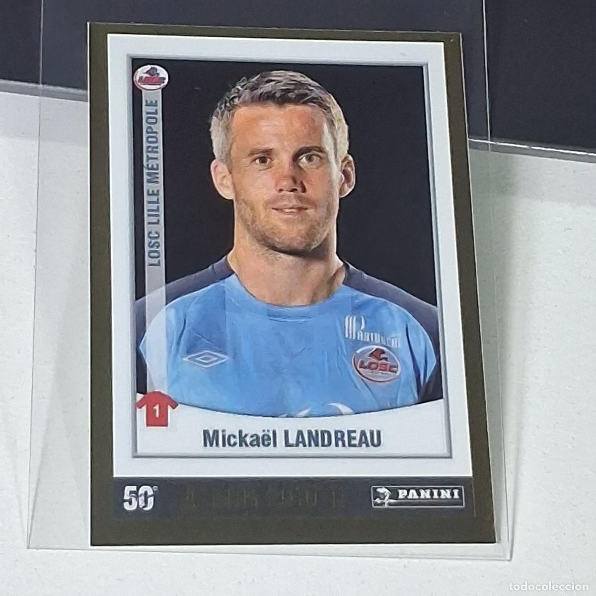 Cromos de f&uacute;tbol: B41 377 MICKAEL LANDREAU LOSC LILLE FUTBOL CROMO PANINI LIGUE 1 FOOT 24-25 LIGA FRANCIA 2024-2025