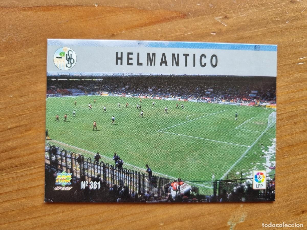 Cromos de f&uacute;tbol: 381 HELM&Aacute;NTICO (UD Salamanca). Las Fichas de la Liga 1997 1998 97 98 (Mundicromo)