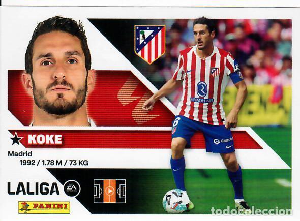 Cromos de f&uacute;tbol: CROMO PANINI LIGA ESTE 26 27 - N&ordm; 11 - KOKE - ATL&Eacute;TICO DE MADRID