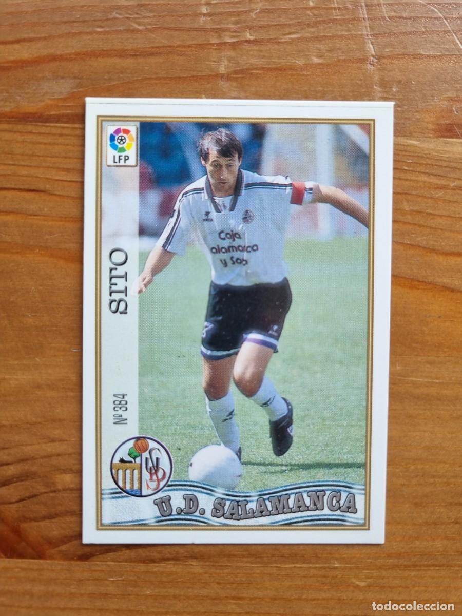 Cromos de f&uacute;tbol: 384 SITO (UD Salamanca). Las Fichas de la Liga 1997 1998 97 98 (Mundicromo)