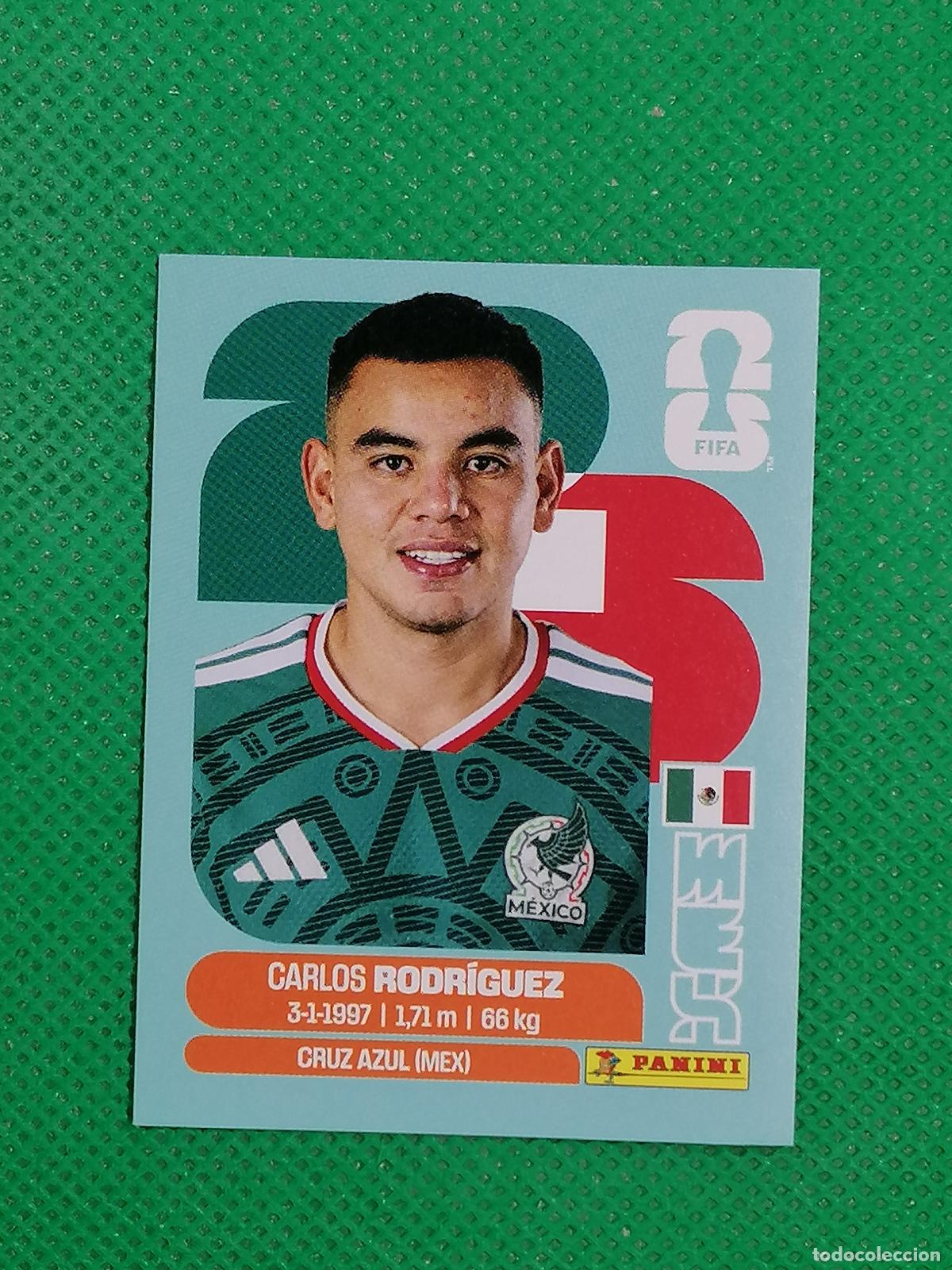 Cromos de f&uacute;tbol: MEX 9 MEX9 CARLOS RODRIGUEZ MEXICO ⚽ PANINI FIFA MUNDIAL WORLD CUP 26 2026 STICKER ⚽