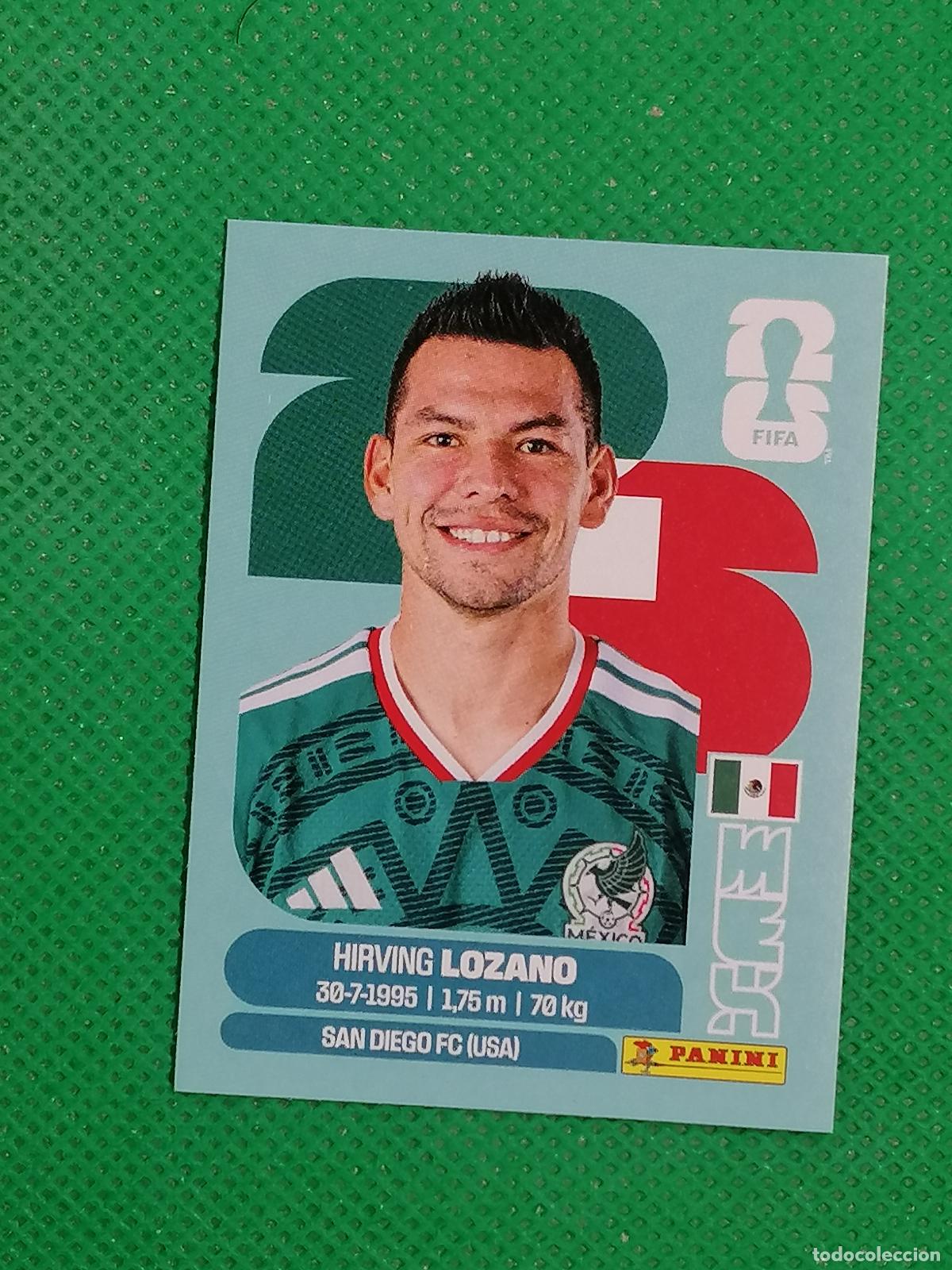 Cromos de f&uacute;tbol: MEX 15 MEX15 HIRVING LOZANO MEXICO ⚽ PANINI FIFA MUNDIAL WORLD CUP 26 2026 STICKER ⚽