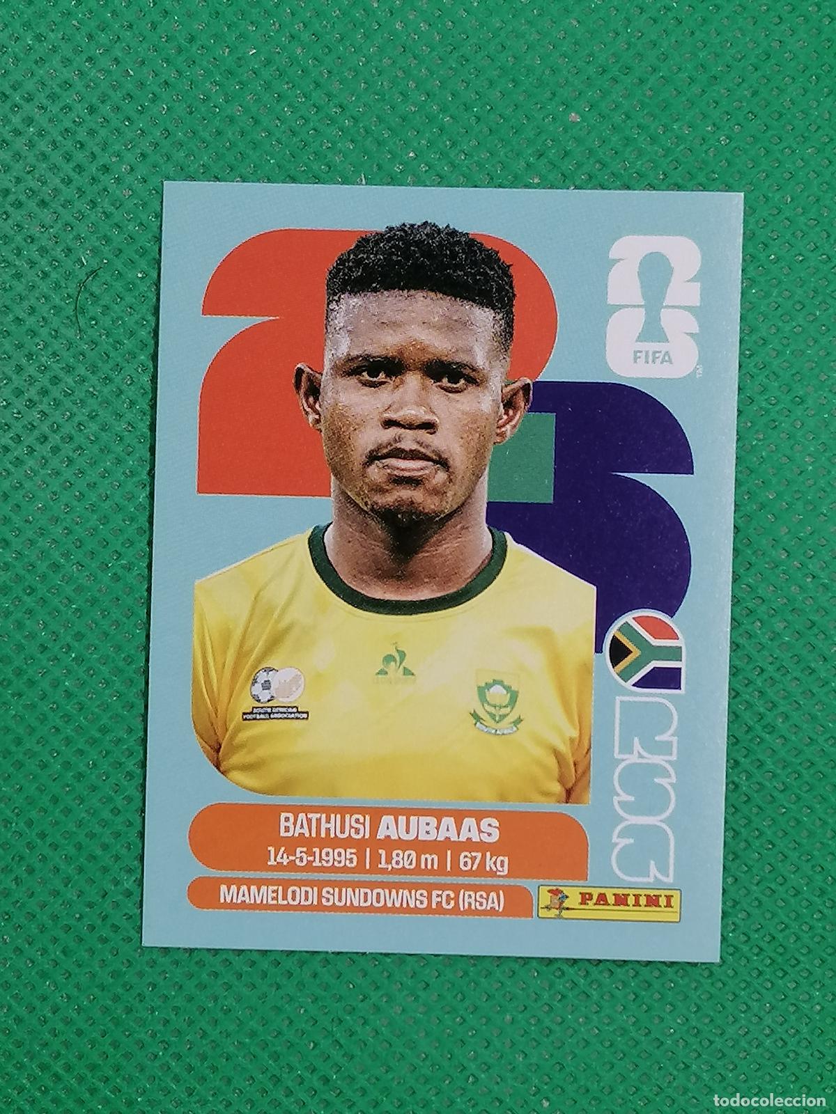 Cromos de f&uacute;tbol: RSA 14 RSA14 BATHUSI AUBAAS SUDAFRICA ⚽ PANINI FIFA MUNDIAL WORLD CUP 26 2026 STICKER ⚽