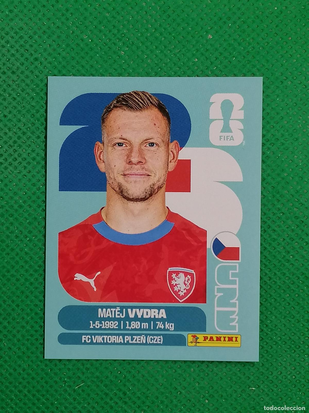 Cromos de f&uacute;tbol: CZE 15 CZE15 MATEJ VYDRA REPUBLICA CHECA ⚽ PANINI FIFA MUNDIAL WORLD CUP 26 2026 STICKER ⚽