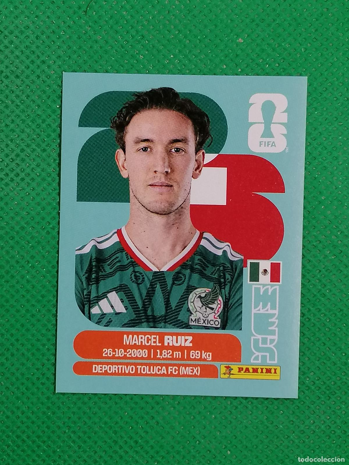 Cromos de f&uacute;tbol: MEX 12 MEX12 MARCEL RUIZ MEXICO ⚽ PANINI FIFA MUNDIAL WORLD CUP 26 2026 STICKER ⚽